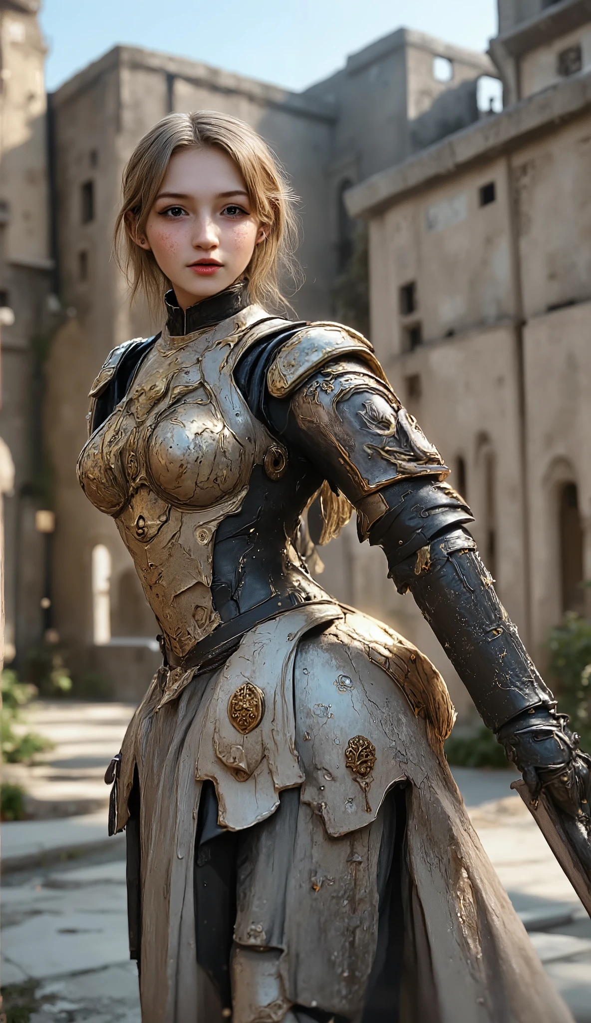   female knight,War Armor