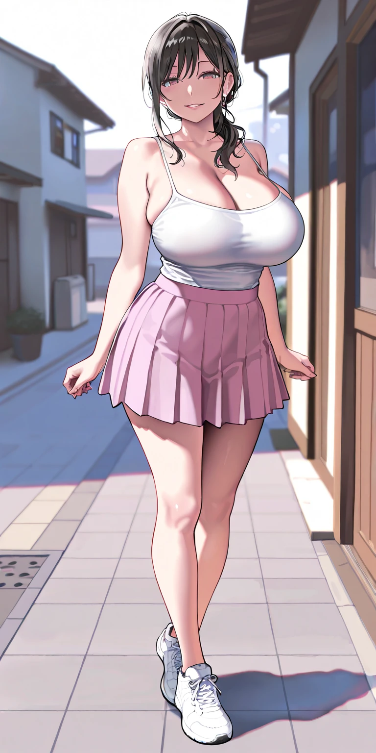 ((Best Quality, 8k, Masterpiece: 1.3)), Focus: 1.2, Perfect Body Beauty: 1.4, Buttocks: 1.2, ((Layered Haircut, Big Breasts: 1.2)), (Street:1.3), Bandeau Dress: 1.1, Highly Detailed Face and Skin Texture, Fine Eyes, Double Eyelids, Whitened Skin, Long Hair, (Shut Up: 1.3), Full Body, wearing randoseru backpack, (randoseru backpack:1.2), NFSW, (((showing breast, exposed breast))), (((nipple))), (((naked, nude))), sexy, lewd, (((loli))), cleavage