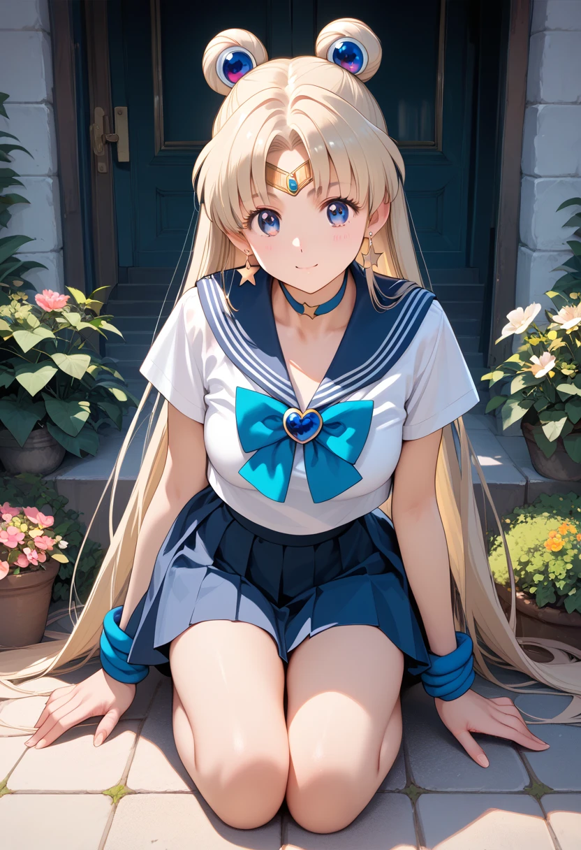 Official style,Sailor Venus,score_9, score_8_up,score_7_up,masterpiece, amazing quality,absurdres,ultra high resolution,official anime style, source_anime,