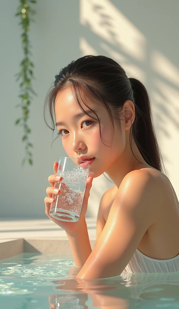 (best quality,4k,8k,highres,masterpiece:1.2),ultra-detailed,(realistic,photorealistic,photo-realistic:1.37),wet,erotic) wet and wet from rain,dripping wet,naked woman with flat cheste in universe with flowing water,her wet body covered in water droplets,splashing water,rainy wet,waterdrops,very wet,soaking wet,Japanese model,sexy girl,drenched,beautiful Asian girl,immediately after the rain,Japanese goddess, russian and japanese mix, stunning perfect body with hot belly, a exceptional beauty, She has a neat slim figure and is the next big thing in the gravure industry, Japanese model, by Kentaro Miura,realistic young gravure idol,sensual young gravure idol,realistic sensual gravure idol, by Tadashi Nakayama, authored by Hideyama Kikugawa, Yoshitomo Nara , waves of extremely intense orgasms,screaming into tears,sudden irresistible sexual desires, drowning,wet hair,help,help,in distress,pleasure and pain,desperation,surrender,total loss of control,trembling,overwhelming sensations,overwhelming pleasure,uncontrollable release, (complete surrender to pleasure:1.), indescribable ecstasy,unbearable bliss,orgasmic overload,overwhelming climax,shaking with pleasure,emotional release,cathartic experience,pleasure beyond imagination,unleashing primal desires,utter vulnerability,uncontainable passion,dark and overwhelming desire,sensory overload,blissful exhaustion,pure ecstasy,aching for release,in the depths of pleasure,in the depths of despair,  (petite), (powerful orgasm run through her body over and over, skin turning red), divine sex goddess, (imminent intercourse:1.55), (deep into trance),