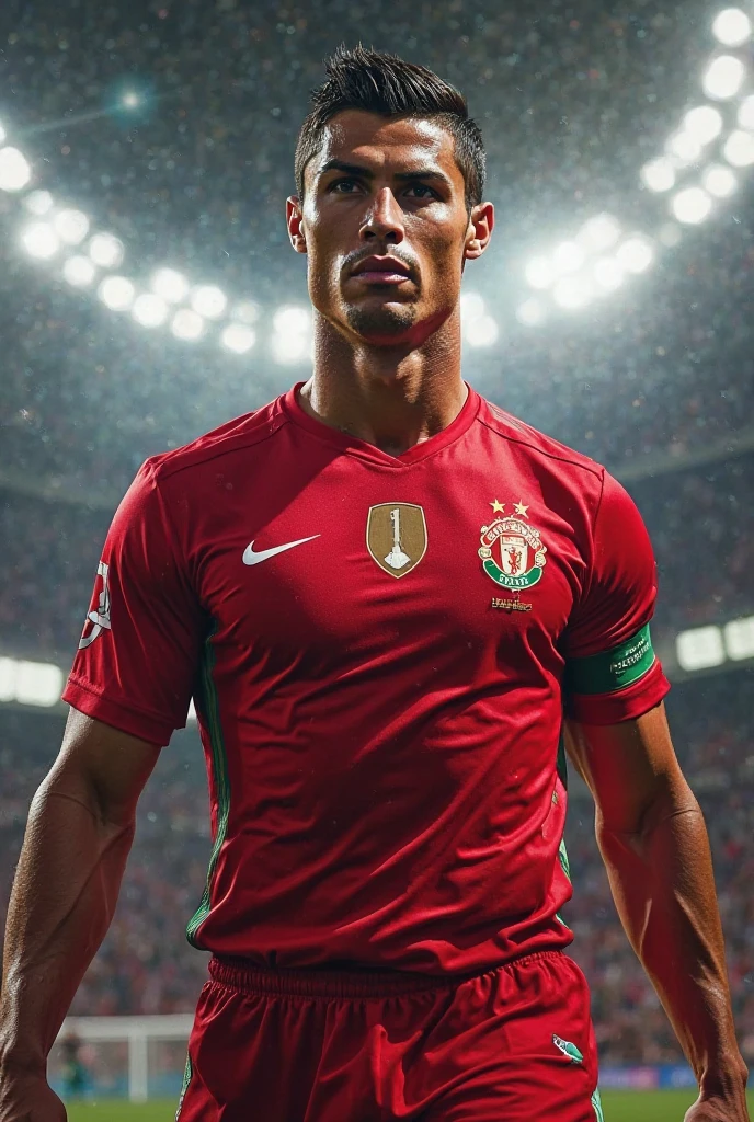 Ronaldo's pic for TikTok DP CR 7 On shirt