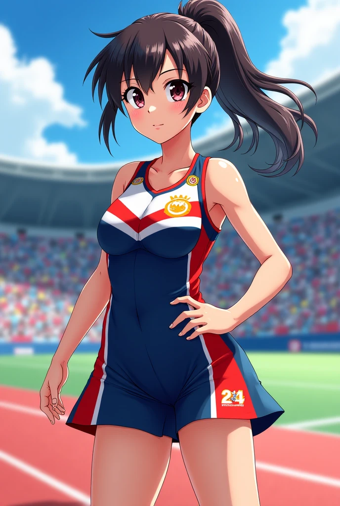 anime athlete girl