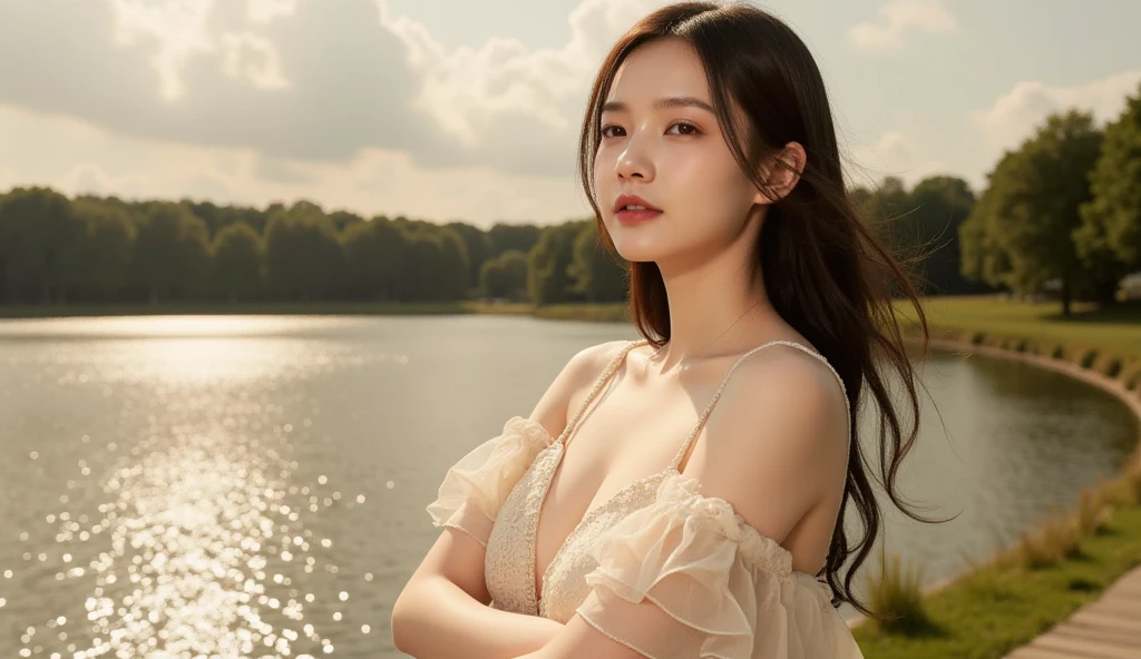 photorealism、Top quality、Ultra HD 8K、Ultra-high resolution、photo、(Full body photo)(Very detailed faces),(Intricate details)Photos of the most beautiful Nordic girls in the world