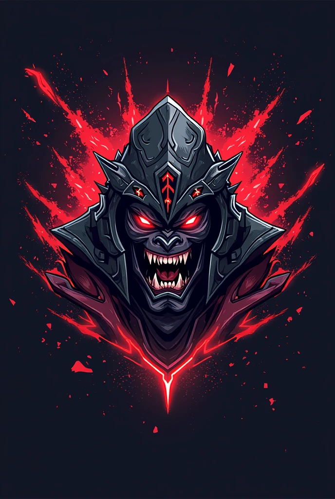 (Game logo) Shadow Oni red eyes