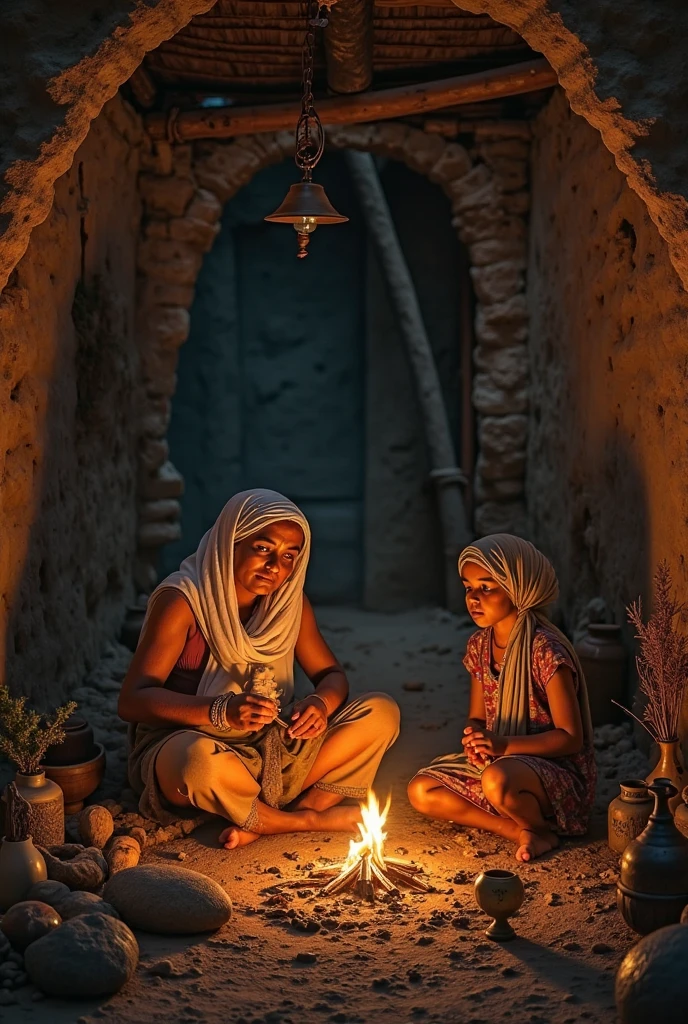 Two 6--old igenous childrepper Peru are sitting in a stream inside a cave and pouring water, budismo, Monjes, Monje medita, Ropa de monje, serene expression, tribus andinas, Andean shaman, lavando ropa,Beautiful Rendering, Wear flowing robes, On the road to enlightenment, Andean shaman meditating, On the road to enlightenment, monje, hermosa imagen, Corriente de amor y felicidad, Traditional photography, Paz interior