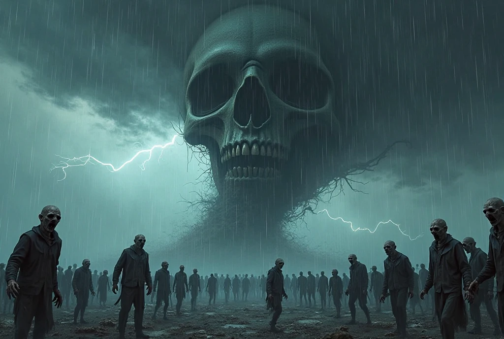 Imagine a world plunged into apocalyptic disaster, where a radiation-induced holocaust unleashes monstrous creatures upon the Earth. These ghostly apparitions threaten to consume what remains of civilization, while simultaneous extreme weather effects, such as freezing fog banks , ravage the land. In this grim setting, survivors must uncover the creatures' origins .
(photorealism, photorealistic, detailed faces, intricate details, 8k)
<lora:add-detail-xl:2> <lora:sdxl_offset_example_v10:1> <lora:xl_more_art-full_v1:0.5>