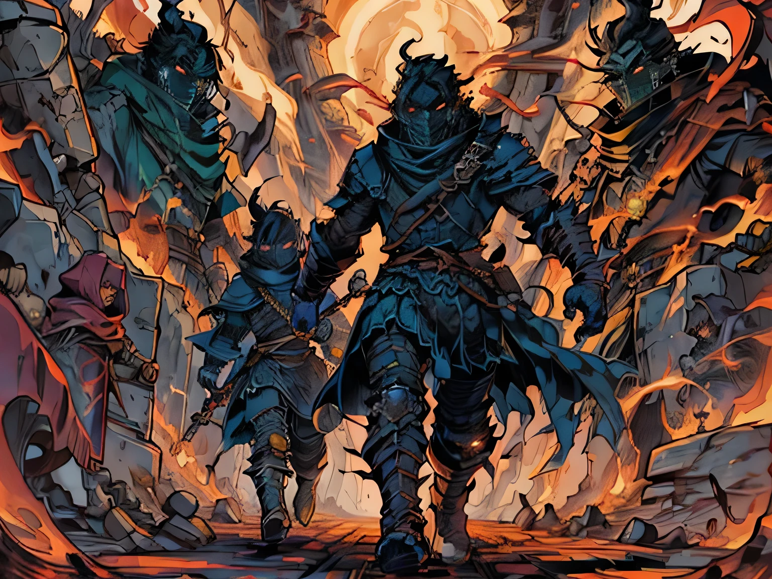 Title: "Fireborn Fury: The Chronicles of Draegon"

After Action Report (AAR) Prompt:

Operation: Fireborn Fury

Date: [Insert Date]

Location: Kingdom of Eldoria, Mount Emberpeak

Mission Objective: Defend the Kingdom of Eldoria against the invasion of the Dark Horde

Situation:
The Kingdom of Eldoria faced imminent threat as the Dark Horde, led by the dreaded Warlord Zargoth, launched a full-scale invasion. Our reconnaissance teams reported massive troop movements converging towards the ancient fortress of Mount Emberpeak, a strategic location guarding the heart of Eldoria.

Response:
In response to the dire situation, Command authorized the deployment of Draegon, the legendary fire-breathing dragon, to bolster our defenses. Draegon, possessing a humanoid physique reminiscent of a super-bulky muscular human, was equipped with enchanted armor infused with dragon scales, enhancing his already formidable strength.

Draegon's eyes glowed with an intense red and yellow hue, radiating with the fury of a thousand infernos. As he took to the skies, columns of smoke and ashes billowed from his nostrils and mouth, a testament to the raging fire that burned within him.

Action:
Upon reaching Mount Emberpeak, Draegon unleashed his wrath upon the advancing forces of the Dark Horde. With each breath, he spewed torrents of searing flames, incinerating enemy ranks and reducing siege engines to molten slag.

The Dark Horde, taken aback by the ferocity of Draegon's assault, faltered in their advance. Warlord Zargoth himself, witnessing the devastation wrought by the fireborn fury, hesitated to press the attack.

Exploiting the enemy's momentary hesitation, Eldoria's defenders launched a counteroffensive, bolstered by Draegon's awe-inspiring presence. Together, they pushed back the Dark Horde, driving them from the slopes of Mount Emberpeak and securing a crucial victory for the kingdom.

Outcome:
The timely intervention of Draegon proved decisive in repelling the invasion and safegu