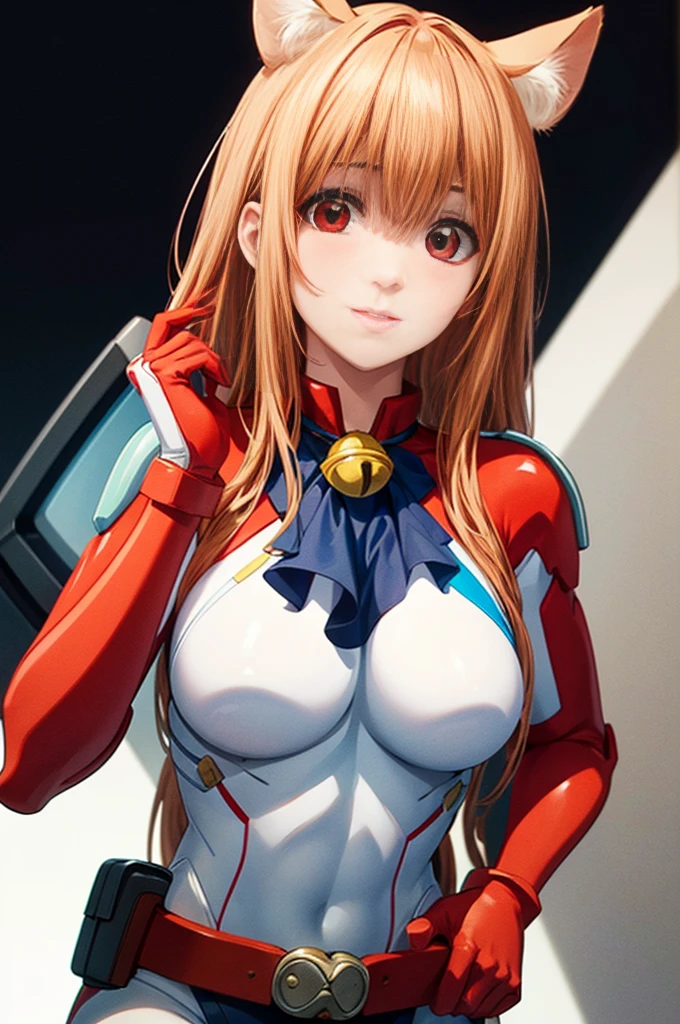 (top view),dynamic angle,Super detailed, illustration, close up, direct, 1 girl, 
 ((Soryu Asuka Langley, Interface headset, Red tights:1.4, blonde)),Her eyes shone like fantastic stars,(glowing eyes:1.233),(Beautiful and delicate eyes:1.1),(Poker face,Keep your mouth shut),(Mechanical room with tools and spaceship windows in white spaceship),
(night:1.2),fantastic, [[slender fingers and hands:0.55]::0.85],(Detail fingers),