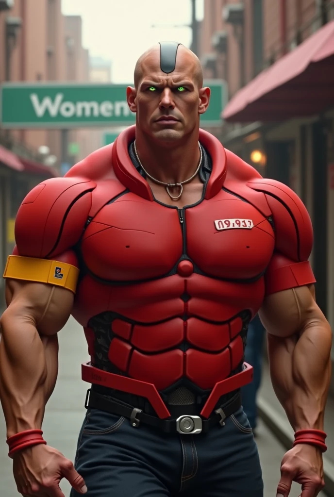 1boy, Tony Stark, solo, facial hair,34 yrs old, dom, male focus, flaccid penis, pectorals, bara, muscular, mature male, muscular male, abs, beard, ring nipples, short hair, navel, stomach, large pectorals, thick eyebrows, bare pectorals, fair-skinned male, erection, thighs, wrench_genshin_style, erection under clothes, iron man costume, open bodysuit, open latex bikesuit , dark skin, tie, open shirt, pectoral cleavage, cowboy shot, bdsm uniform, feet out of frame, thick thighs, looking at viewer, masterpiece, 4k, high quality, highres, absurdres,