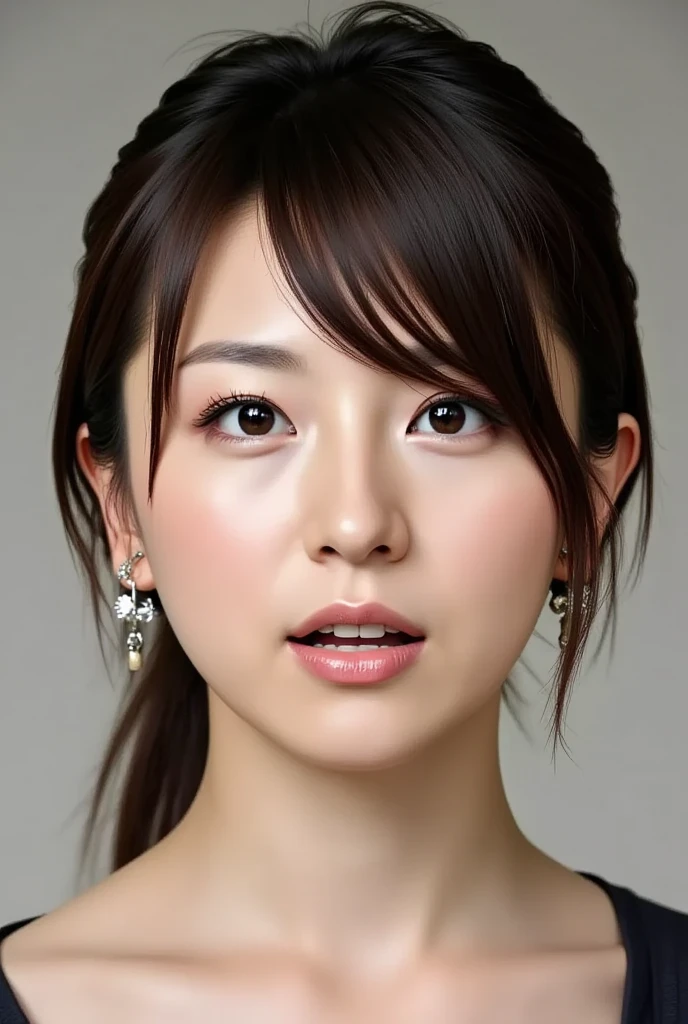  1 girl,  debris flies,,Award Winning Photos,  is very well detailed,   edge orgasm  , Focus on Your FACE, ( Woman Who Opened Her Mouth and Closed Her Eyes ), 30 years old、 black hair、 SHINY SKIN、 face up , from below、Realistic nostrils、Long and narrow nasal cavity,,、train、(train車内)、congestion、 standing、((suit))、Big Breasts、( Sharp Nose ) grimace   eyes、Deep Into The Vagina  {x} performance,#concept,teeth, eyes、Deep Into The Vagina  {x} performance,facial  eyes、Deep Into The Vagina  {x} performances, grimace 