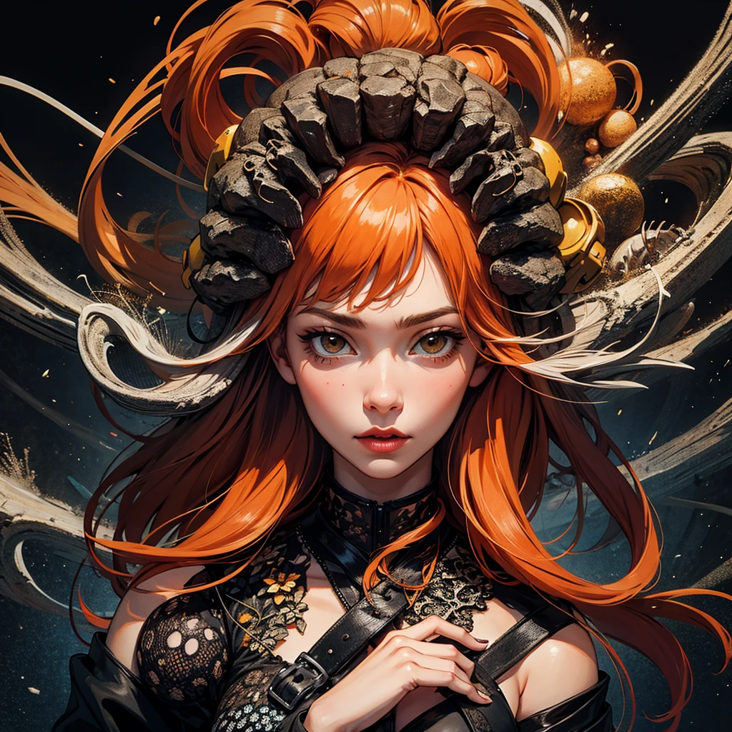 (upper half body shot), (half-open helmet:1.2), cordyceps infection, OrganicBiomArt, girl wearing heavy insect armor, <lora:MoreDetail:1>, infinite fractal, abstract dream, wild, complex, absurdres, (extremely detailed:1.6), photorealism, sharp focus, (masterpiece:1.4), 4k octane render, (vibrant colors:1.2), <lora:more_details:0.8>