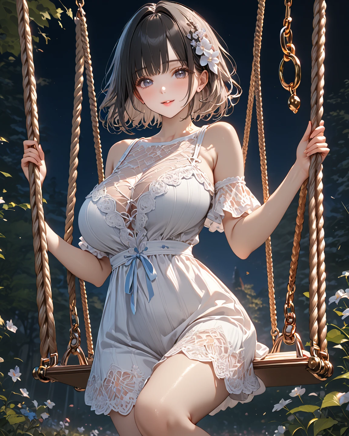 (extremely detailed CG unity 8k wallpaper), (masterpiece), (best quality), (ultra-detailed), (best illustration), (best shadow), (absurdres),
BREAK
girl, sweat, steam, medium breast, nsfw, shy, looking at viewer, light smile,