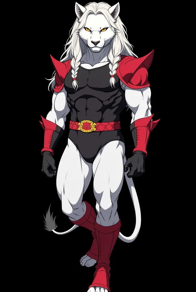 a cartoon of a male character with a muscular body and red pants, full body concept, broly, human goku, full body savage devilman, full body picture, muscular character, character dragonball, detailed full body concept, male djinn man demon hybrid, fullbody shot, saiyan armor, muscular characters, goku as an asian man, humanoid form