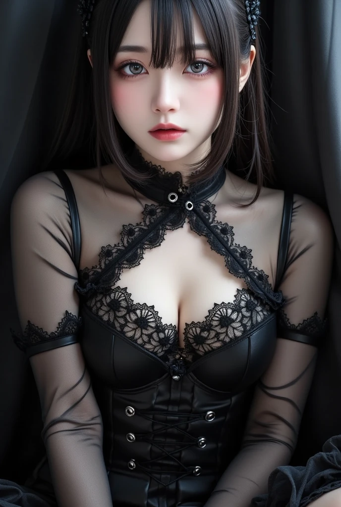 Breasts, neckline
