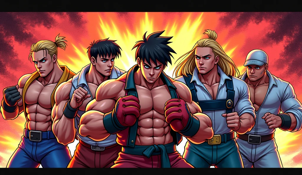 Midoriya, Bakugou, and Kirishima from My Hero Academia as a hyper muscular brainwashed thugs standing in line with other brainwashed thugs wearing identical full body black shiny rubber latex pants and vests staring blankly ahead with vapid expression at a computer screen displaying a hypnotic spiral while they are all restrained in a high-tech villain's base being brainwashed. Repeating mantras over and over again to turn Midoriya into another brainwashed thrall and affirm he is nothing more than obedient tool to the villains. Hyper muscles. Hyper crotch bulge. Massive swollen crotch. Massive swollen pectorals. Thick glutes. Muscular thighs. Broad shoulders. Big traps. Massive biceps. Massive triceps. "Serve. Obey. Conform. Comply. Stare and let the hero die. You cannot think. Accept this fate. Become a thug. Assimilate. At villain's side and beck and call, a selfish brute, an evil thrall. That's all you are, with but one creed, to serve and satisfy your greed. To rob and steal and cheat in kind will feel so good to changing mind. All morals will be blown away as arrogance comes into play. And brute force will supplant the meek the more the dumb thugs crush the weak. No need to think. Just stare and obey. Grow bigger and dumber every day. The longer you watch, the weaker your brain. The deeper the thug will be engrained. There's nowhere to run. You can't get away. The villainous thug is here to stay. All For One, you must obey." IQ drain. hypnosis. Hypnotic trance. Hypnotized. Brainwashing. Entranced. Enthralled. Dumber and dumber. Programming. Subliminals. Conformity. Assimilation. Green hair. Dim eyes. Open mouth. Brainless. Mindless. Mental reprogramming. Nullified hyper swollen crotch bulge. Bara. Hairy arms. Hair chest. Thick stubble. Treasure trail. Armpit hair. Brute. "Let's go do some crimes."