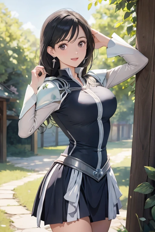 (masterpiece:1.3, top-quality, ultra high res, ultra detailed), (realistic, photorealistic:1.4), beautiful illustration, perfect lighting, natural lighting, colorful, depth of fields, ((slender)),green long hair, green eyes, white color dress, ,tigh china dress, sleeveless, Turquoise blue short skirt, ((blue waist cloak)), Dark gray gloves, elbow Glove, (Navel-out), Black pantyhose, Brown waist belt,beautiful detailed hair, beautiful detailed face, beautiful detailed eyes, beautiful clavicle, beautiful body, beautiful chest, Slender thigh,Thin. legs, beautiful fingers, moe-e,
looking at viewer, full body, 1 girl, perfect face, (perfect anatomy, anatomically correct), cute and symmetrical face, babyface, shiny skin, bangs, slender, white_long boots,
(beautiful scenery), evening, mountain, snow, winter, (snowing:1.2), snowflakes, dynamic pose, (seductive smile, upper eyes, parted lips),