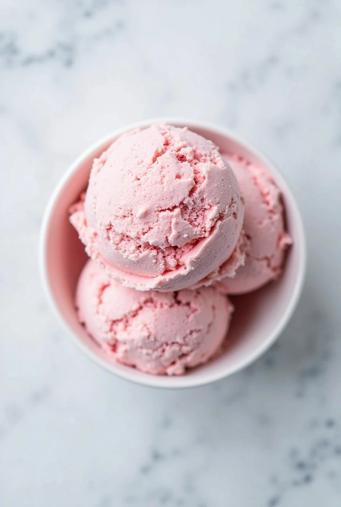 Make me a picture of a dessert called mousse, let it be a pale pink color, that has white Chantilly cream on top of it, It is in a small container called a bowl.