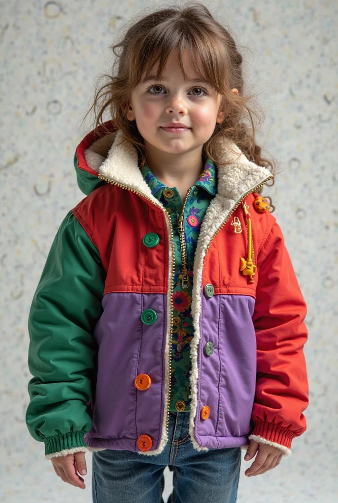 10 year old, different angles,generate the image of an elf, with green eyes, long blonde hair with bangs and braids, wearing denim shorts super mini cotton summer booty ladies charming ,low angles, beige sandals, a long dark blue dress, brown belt, red choker and fur coat with a blue hood. low angles,Cinematic, 35mm lens, f/1.8, accent lighting, global illumination –uplight –v 4, 3 realistic
