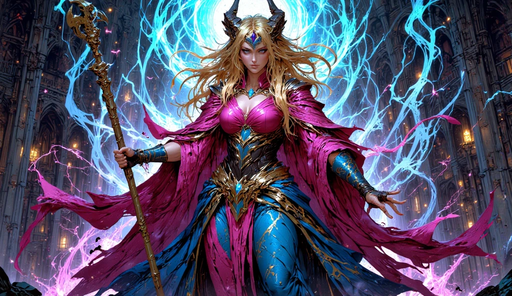 (extremely detailed 8k wallpaper),a medium shot photo of  Nicki Minaj as a fearful female necromancer, intricate, high detail, dramatic, high resolution, large perfect breasts, cleavage, scantily clad, barely clothed, nearly nude, with energy orb glowing in her hands, X-Men style