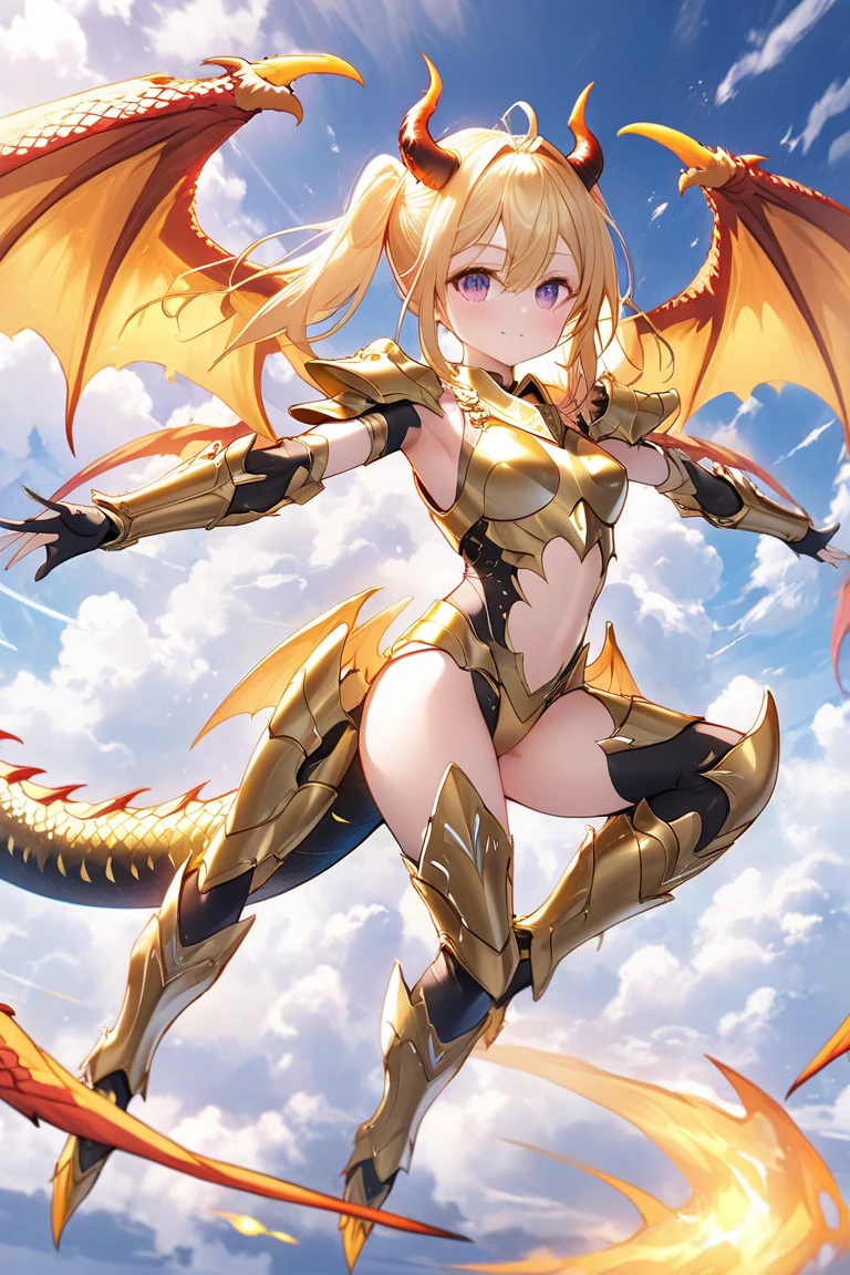 female and dragon: 1 female, 1 dragon, Female body, high detailed face, free style, free angle, background in harmony with the model, dragon, golden dragon with transparent wings, abstract pattern on the background, cliff, abyss, speed, tenderness, 32K, ultra high resolution, high details