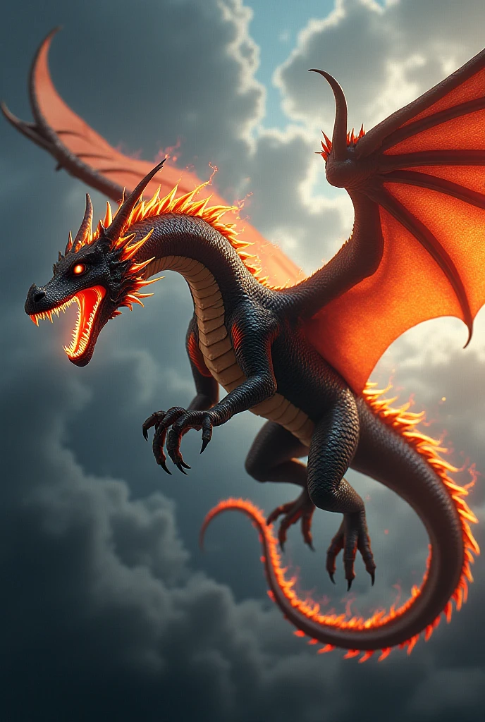 October birth month as a angry dragon
