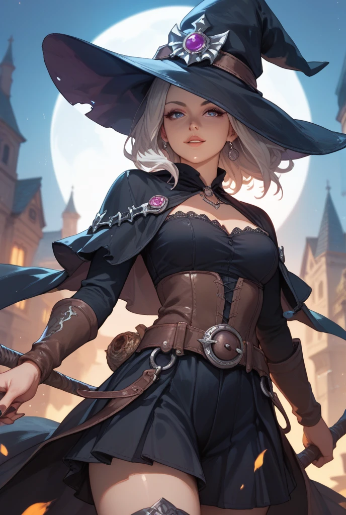 intricate detailed fantasy witch, detailed witch, 1 witch, black background, rust, magic, glowing, darkening, official art, masterpiece, best quality,4k,8k,highres,ultra-detailed,realistic,photorealistic,photo-realistic:1.37,HDR,UHD,studio lighting,ultra-fine painting,sharp focus,physically-based rendering,extreme detail description,professional,vivid colors,bokeh
