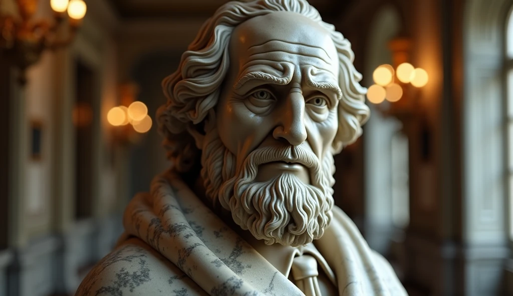 Prompt:criar um retrato de Albert einstein, olhar escultura, cobre oxidado, turquesa e argila, baixo relevo, White Marble, Escultura romana e grega, azul escuro, fundo quadrado liso e limpo, straight head, erigir, imagens orientalistas, folhas de argila no fundo - Imagem
