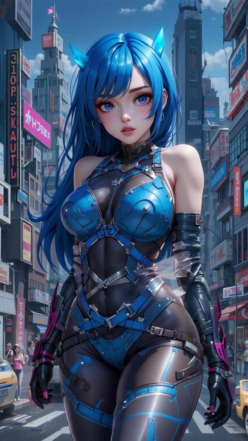 (photorealistic:1.8, highest quality:1.8,8K masterpiece:1.8,High resolution,muste piece:1.8,RAW Photos,cinematic lighting),No split screen, cyber punk、back alley at night、rain-soaked ground、vapor、
(1 android girl:1.3)、Completely naked、full body tattoo、choker、beautiful breasticro bikini、beautiful butt,beautiful thighs,plump nipples、Nipples are visible through the costume,cameltoe,Body painting with a pop design drawn all over the body、pop art design、cutting edge fashion、conceptual art、
(Beautiful shining red orange blue white hair:1.5)、Impassive