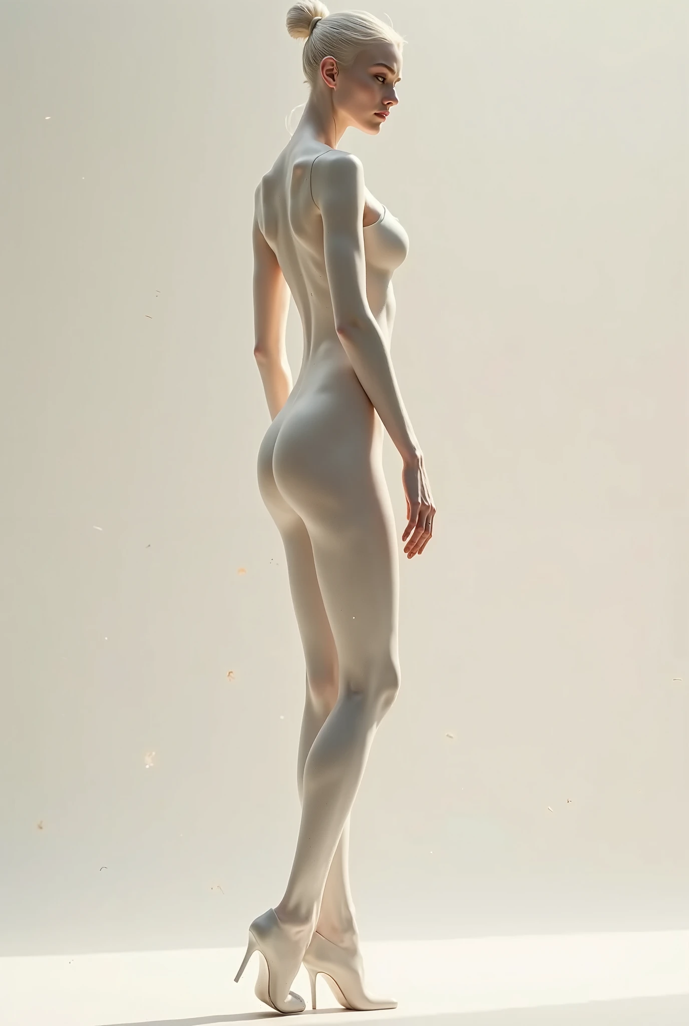 a naked female bottom, highly detailed, beautiful skin texture, soft lighting, cinematic composition, dramatic shadows, photorealistic, 8k, masterpiece