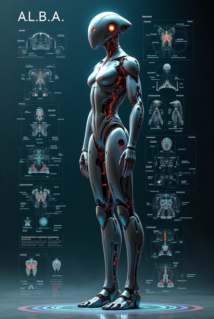 lineart, detailed blueprint, kkw-blueprint<lora:kkw-blueprint-v1.0a:1>, robot, female