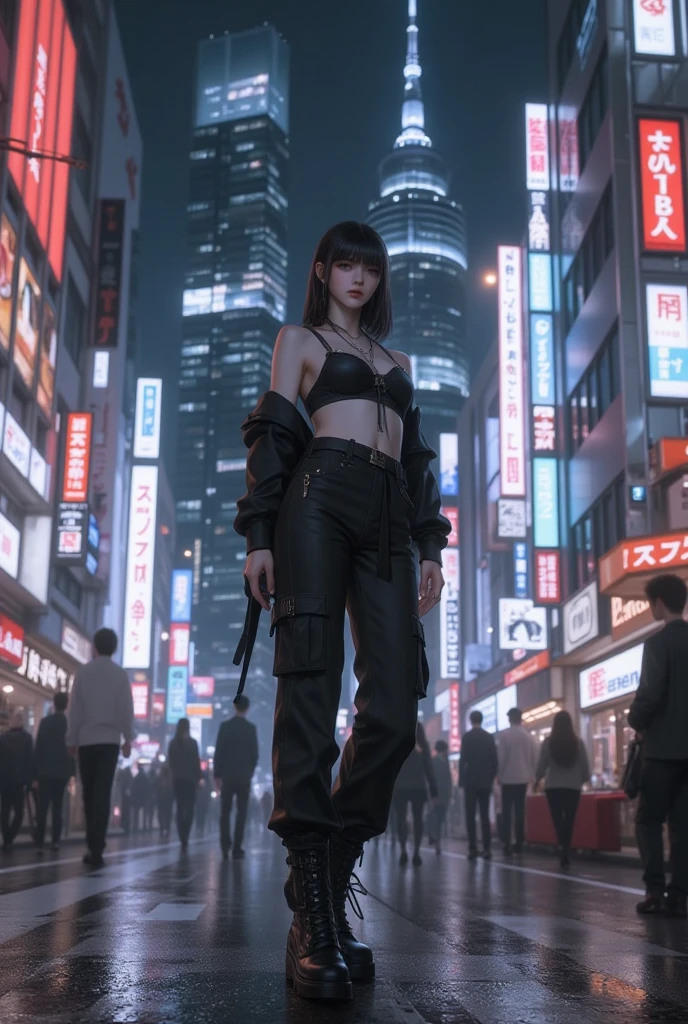 Boutique,best quality,Gold jewelry,(slip out feet),Fairy skin,(Fidelity :1.2),Standing,Super Detailed,realistic,High quality,Movie Light,Ray tracking,Ultra HD,Upper body
Girl in shorts and jacket standing next to giant robot, Guweiz style artwork, CyberPunk mech, Trends on CGSTATION, Guweiz, Russell Dongjun Lu, digital cyberpunk anime art, Ross Tran 8 K, Guweiz on ArtStation Pixiv, Girl in mecha network armor sultry look, seductive,