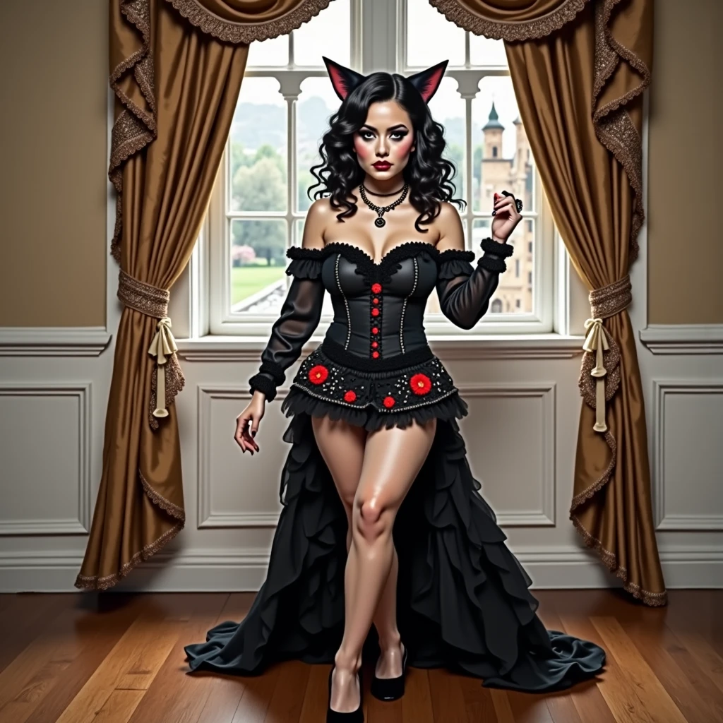 A evil mystic black fox steals into young men's rooms at night and transforms into a lovely temptress, making them perform carnal acts, and stealing their seed. Set in 1920's New York City