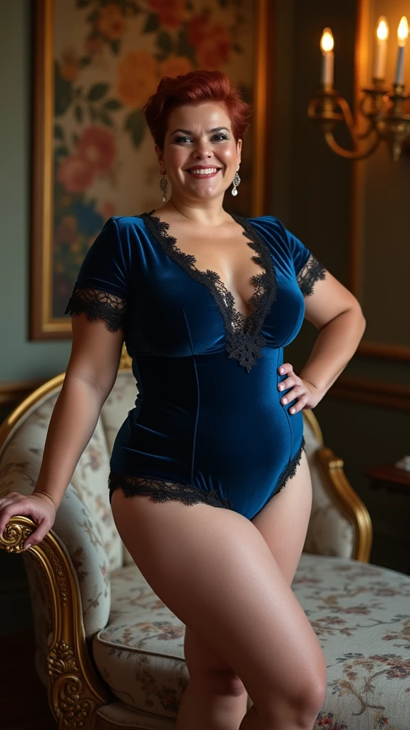 CHUBBY QUEEN, , BBW, photo vintage, visage feminin parfait, BLUEHAIR , tache de rousseur, 1788, big huge breasts : 58H,FRONT VIEW, Rembrandt LIGHT , EXTREME LONG V-NECK, BIG CLEAVAGE, BEAUTIFUL EYES, BEAUTIFUL HANDS, LIGHT SMILES, PERFECT FACE, tres long décolleté, CASTLE BACKGROUND, QUEEN, NECKLACE, RING, JEWELERY RICH, SFW, FULL BODY, COLORFUL, ITALIAN, SEXY ROYAL LINGERIE, ROYAL BEDROOM