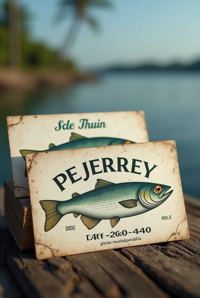 badass fisherman, id card with id photo and specification