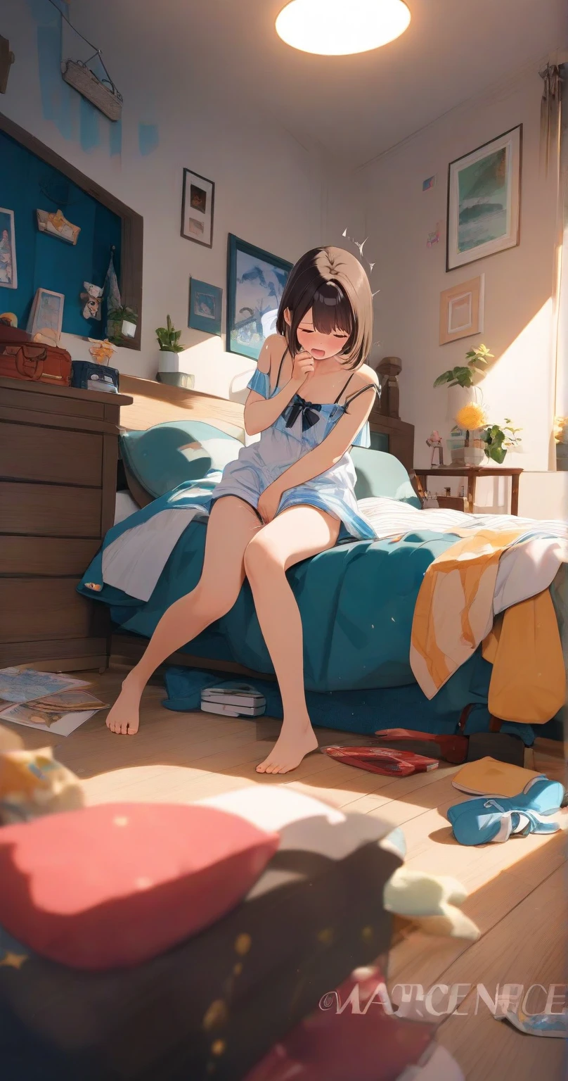 (Masterpiece, Top Quality: 1.4), (Perspective, Vanishing Point, Landscape, High Resolution: 1.2), (HDR, Chromatic Aberration, Colorful Refraction: 1.2), {{Top Quality}}, {{very detailed}}, {illustration}}, {{very delicate and beautiful}}, ((in front of a chair in his room)), Sailor's Clothes, Underwear visible, NSFW (Lying on bed, clothes disheveled, black hair, girl (5 yrs old, barefoot), small breasts, round face, girl, (child: 1.25), (child face: 1.2), short arms and legs, crying face, drooling, semen, pouting, very girly room, {{very
Breaking.
{{{{((Inserting very thick penis into girl's cunt, very erotic position, pussy can be seen deep inside))}}}}