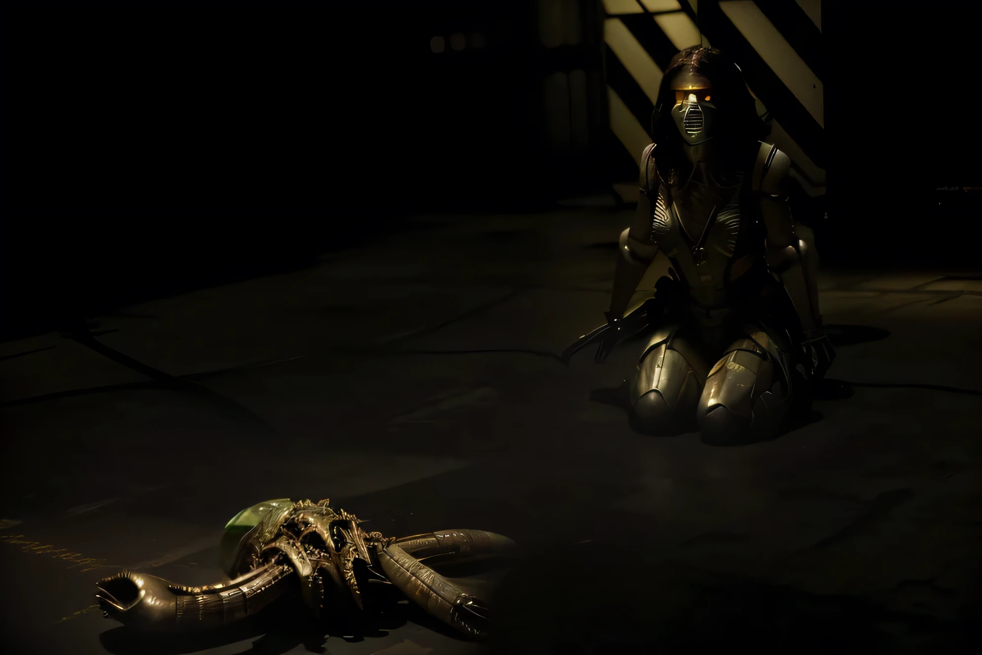 Fighting xenomorph