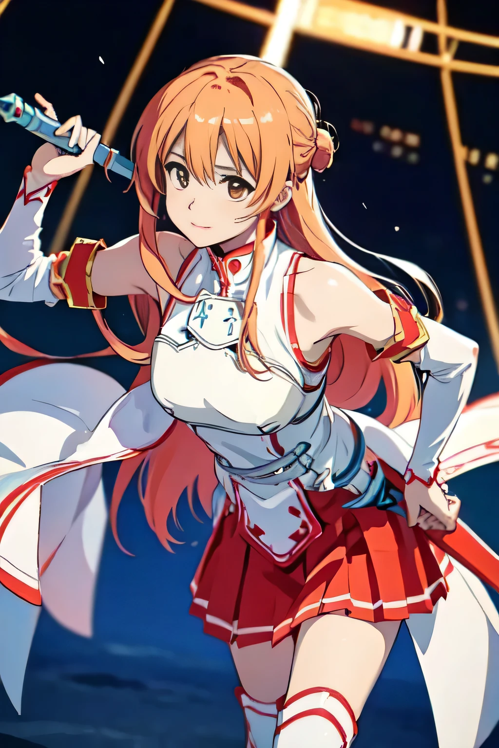 one Japanese woman, Very small breasts, bending forward, Artistic, reality, cute, is ashamed, Overlooking, Point of view on the verge of touching the subject, Close-up, Yuuki Asuna