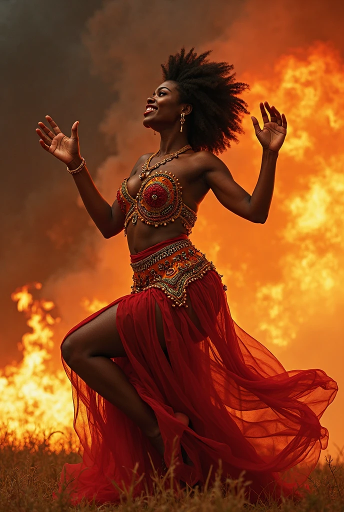 Wicked Spell returns to the enemies of African man Franck. Fire