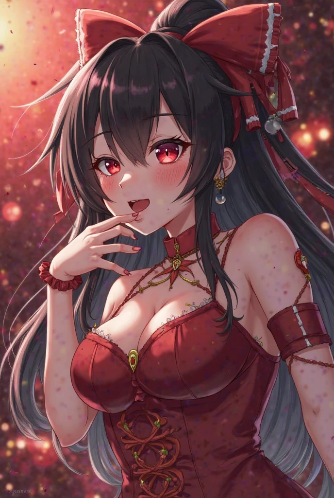 One lady,12year old,((cum in mouth)) ,(((blushed face))), ((cum on tongue)), ((magical girl costume))((I'm opening my mouth)),(((magical girl costume)))(Happy Ahe Face),Wet with sweat,(A dark-haired,)(tentaculata)Drooling,((,))