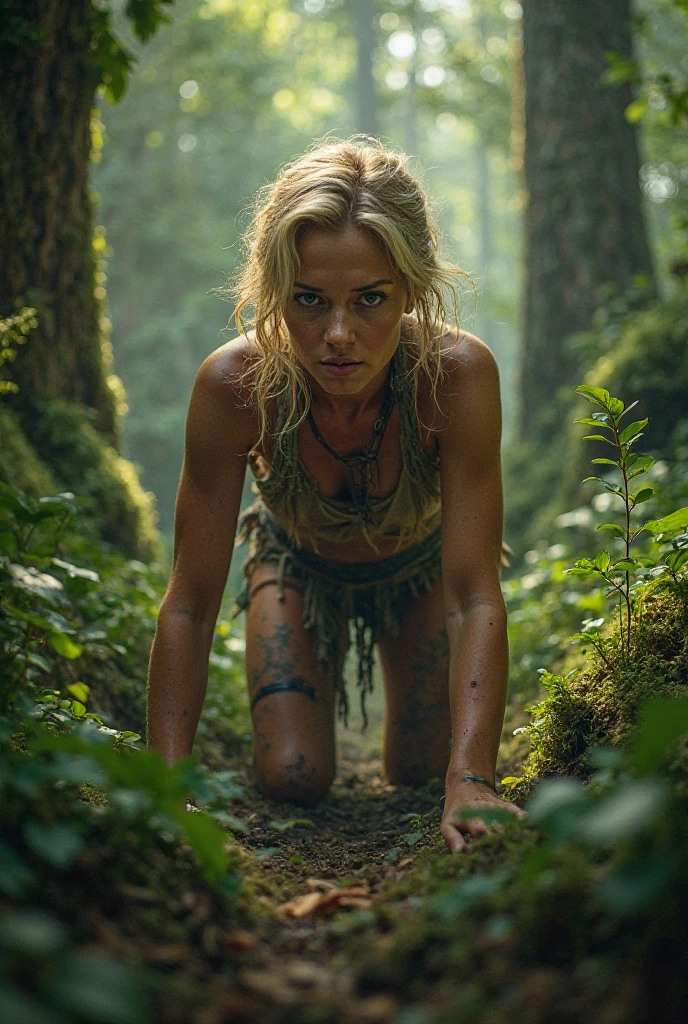 Brie Larson fixing a car, bikini, dirty, oily, oil, heat, sweating, barefoot, determined, angry, repairing, mud, muddy