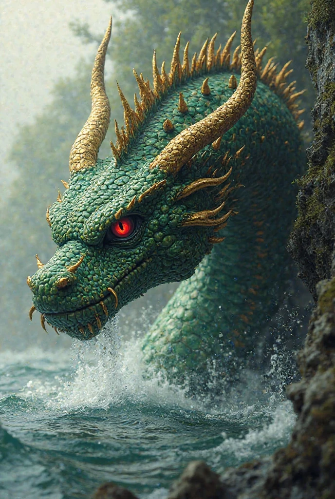In the dragon's mouth、The knight is limp and his limbs are hanging limply.、A female elf bravely challenges a dragon to a final battle with a short sword