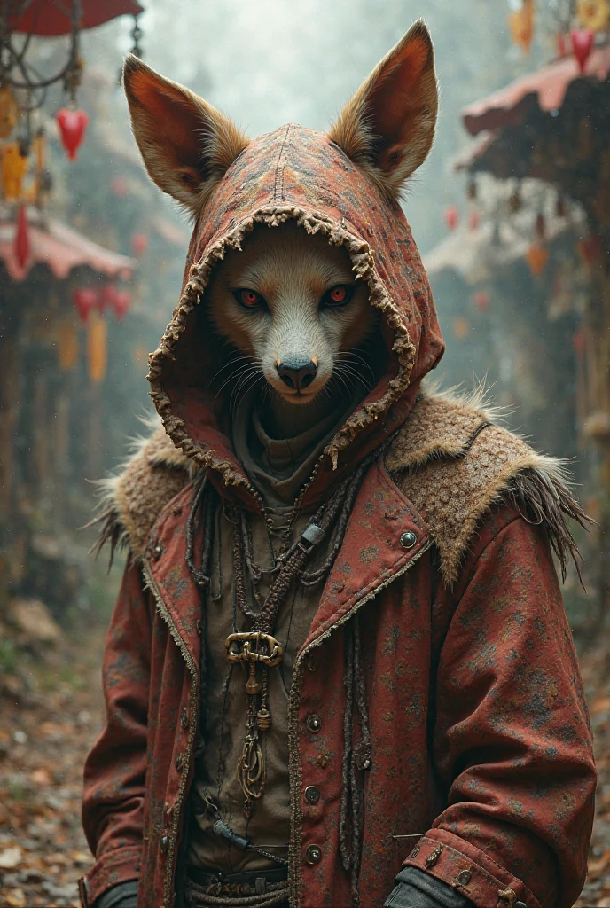 let's see, Let's start again, I want to see a person disguised as an animal