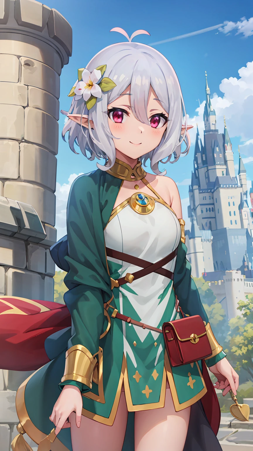 insanely detailed, absurdres, ultra-highres, ultra-detailed, best quality,
1girl, solo, nice hands, perfect hands
BREAK
elf girl, (wearing green dress:1.2), (nsfw:-1.5), (navel:-1)
BREAK
happy smile, laugh, open mouth
BREAK
standing, cowboy shot, looking at viewer
BREAK
slender, kawaii, perfect symmetrical face, ultra cute girl, ultra cute face, ultra detailed eyes, ultra detailed hair, ultra cute, ultra beautiful
BREAK
On the peak of a distant mountain, a gargantuan dragon from the ancient times roars, depth of field, ultra detailed background
BREAK
large breasts, cleavage,
BREAK
blonde hair, medium hair, elf ear, pink eyes