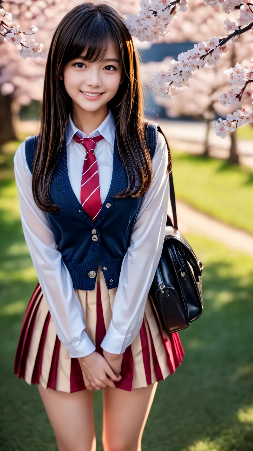 Stand in the classroom of school2girl girl,red tie uniform,dark blue closed blazer,blue and red plaid miniskirt:1.5,18-year-old,bangs,a little smile,thighs,knees,from below,random pose,pretty girl,slender girl,white panties:1.5,blonde with short cut:1.5,Side waves with a short cut,Carrying a black rucksack,butt exposed:1.5,