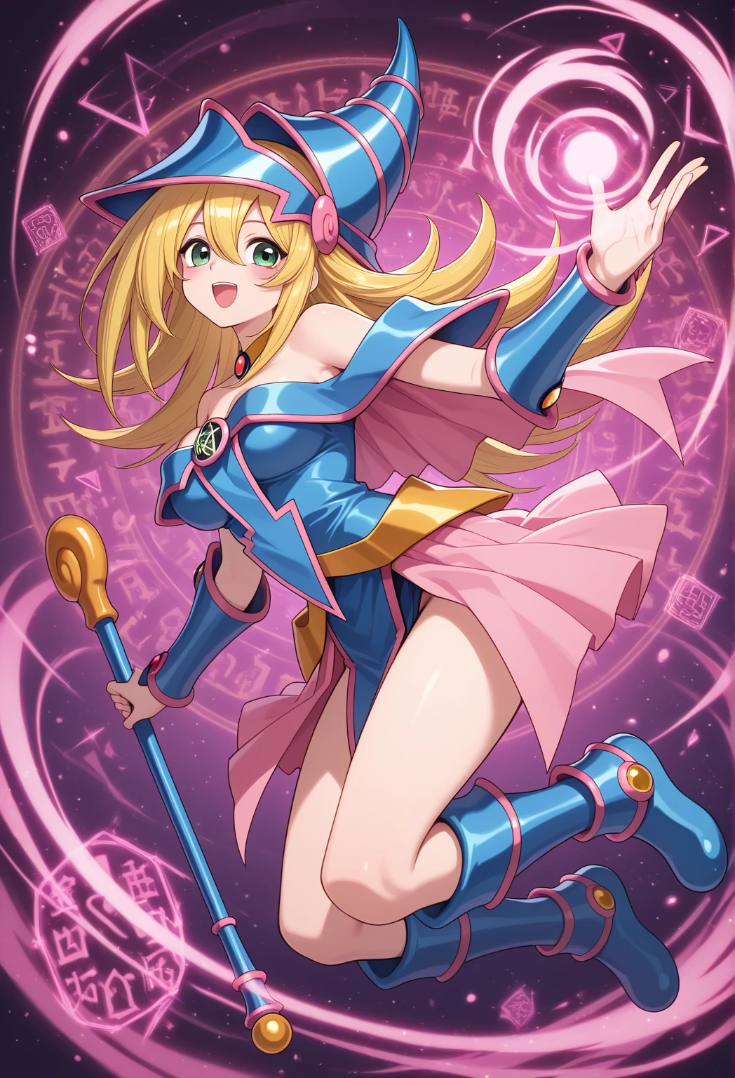 Fondo de magia. Corazones y amor