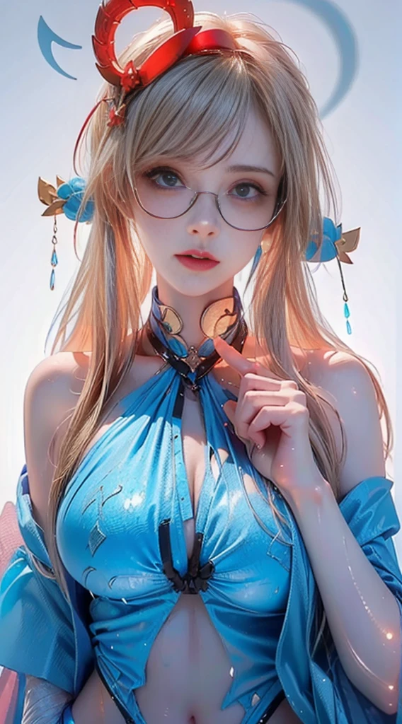 wear glasses,