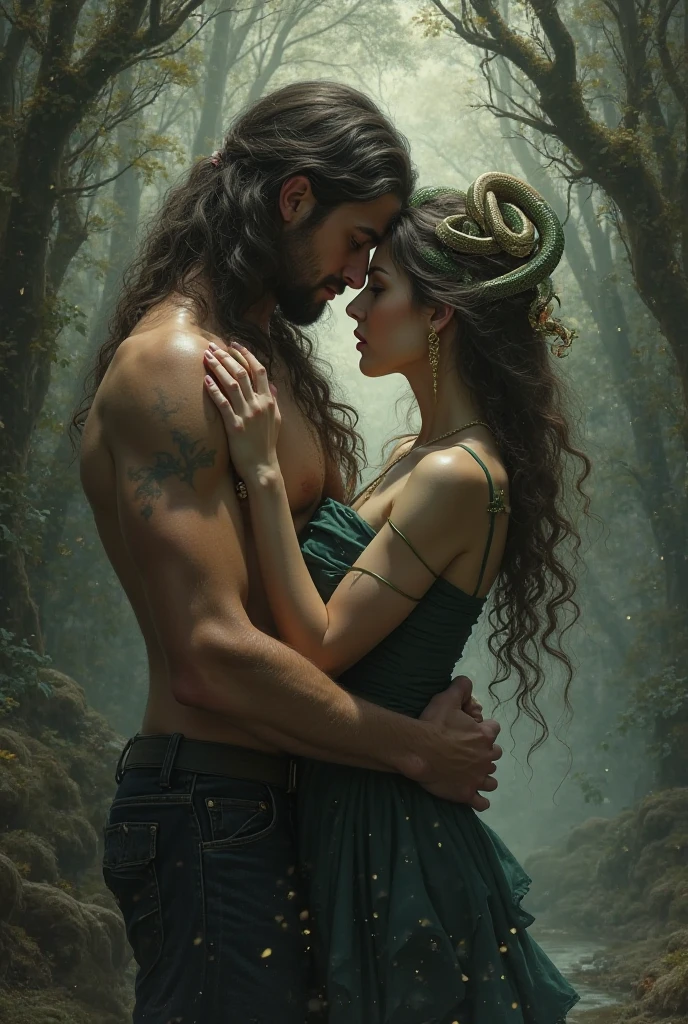 Adam and Eve represent human conscience and creative imagination