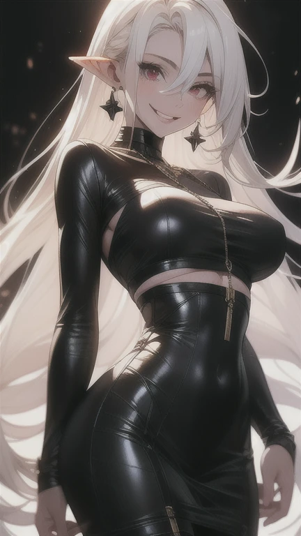 optimum,tmasterpiece,A high resolution,best qualtiy,hyper HD,super detailing,Award-Awarded,16k,独奏,(The upper part of the body),anatomy correct,Beautiful cyberpunk girl,Ex Machina,cute face,high light,Gradient Beige Hair,Hairline,((Scarlet eyes)),long eyelasher,Hanging eye corners,White skin of the,(small boobs),(Slim body),((blouse)),((high-waist_Skirt)),(),ear studs,(neck rings),(Laser material clothing:1.2)
