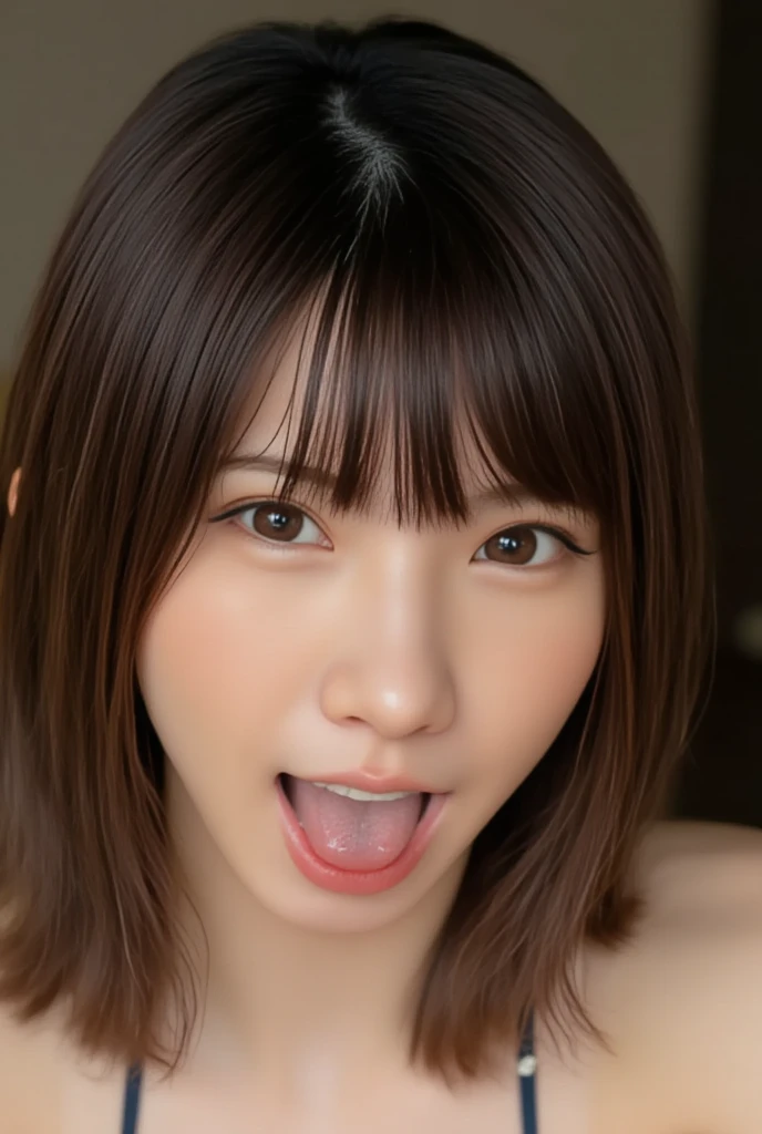 (Realistic:1.3、Ultra HD、Ultra-high resolution、8K、Japanese Housewife、寝室でfacial される女性:1.5、At the bed:1.4)、((Look Viewer:1.8))、(Extremely realistic skin texture:1.4)、(Realistic:1.3)、short hair、((Embarrassed expression:1.5))、(blonde:1.5)、48-year-old woman、Mature Woman、Ponytail Hairstyles、(Brown eyes:1.3)、(Face close-up:1.25)、(Sweaty:1.2)、(Nipplesを見せる:1.4)、((衣服から突き出たNipples,))、dress、美しいNipples、Nipples、Drooling、((facial:1.4、Blowjobチオ、facial ejaculation:1.4、Bukkake))、((Browsing Caution:1.4、Blowjob))