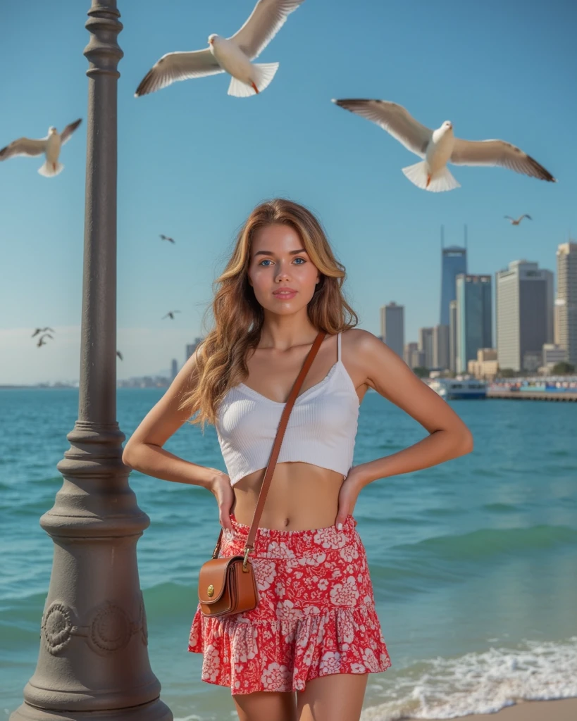 8k, best quality, works: 1.2), (realistic, photo-realistic: 1.37), very detailed, (1 girls), homeless woman sit in shabby clothes like beggars in front of a Moldovan landmark looking at the viewer, young Moldovan women, vibrant Moldovan city, breasts, beautiful eye details, (torn dress: 1.1), ((sexy)), (bikini), curvy body, (full body), sit, sexy,